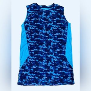 Champion Youth tank top, multicolor, blue, turquoise, XL